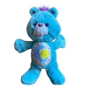 VTG ‘90s Care Bears Environmental Blue Bedtime Bear Plush